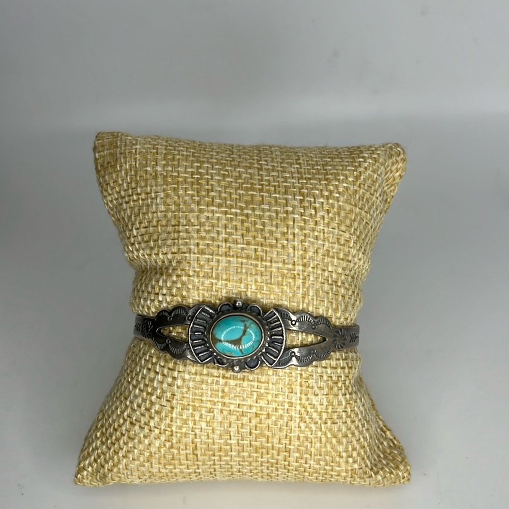 Fred Harvey Era Silver Cuff.